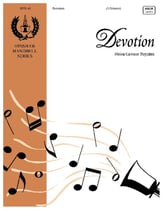Devotion Handbell sheet music cover